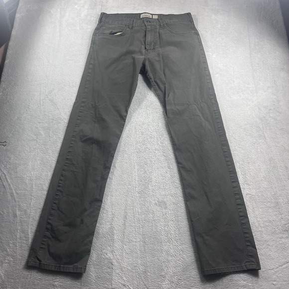 Patagonia Jeans Mens 33x34 Dark Gray Straight Fit All-Wear Pants - Picture 1 of 13
